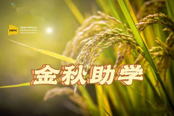 金秋时节，照亮追梦之路！